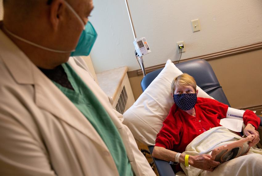 Texas doctors turn to antibody infusions to slow COVID19